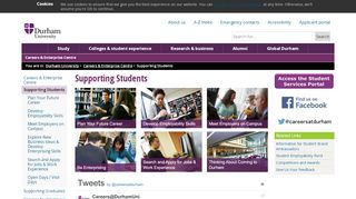 
                            9. Careers & Enterprise Centre : Supporting Students - Durham University