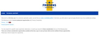 
                            6. Careers - Friesens Corporation