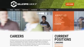 
                            6. Careers | Gillespie Group