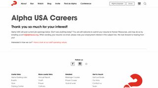 
                            5. Careers — Got Questions - Try Alpha - Alpha USA