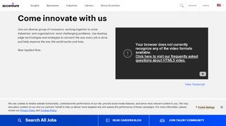 
                            11. Careers Home - Accenture Careers