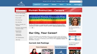 
                            2. Careers - Human Resources - City of Winnipeg