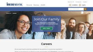 
                            8. Careers | Job Search - IBERIABANK