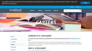 
                            10. Careers | LyondellBasell - A. Schulman
