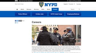 
                            3. Careers - NYPD