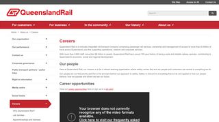 
                            1. Careers - Queensland Rail