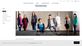 
                            9. Careers - Swarovski Group