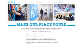 
                            5. Careers | The Children's Place Corporate Website