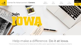 
                            7. Careers - University of Iowa Center for Advancement