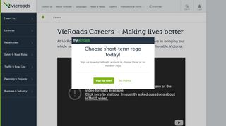 
                            6. Careers - vicroads.vic.gov.au