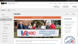 
                            3. Careers - Virginia ABC - Commonwealth of Virginia