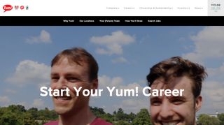 
                            9. Careers - yum.com