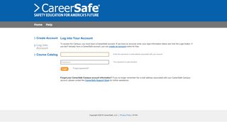 
                            9. CareerSafe Campus :: Sign In