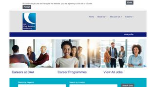 
                            5. careers.caa.co.uk - Careers at Civil Aviation Authority