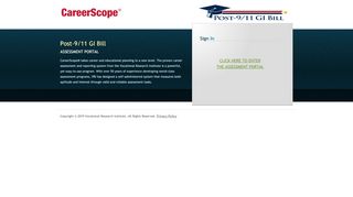 
                            8. CareerScope Assessment Portal