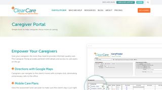 
                            9. Caregiver Portal for Home Care Agencies - ClearCare Online