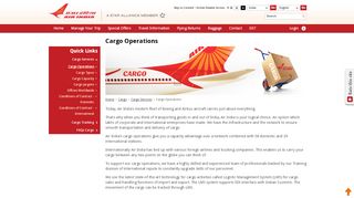 
                            5. Cargo Operations - Air India