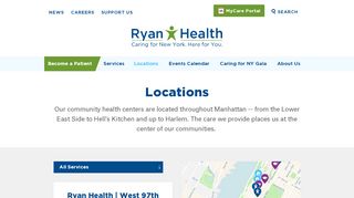 
                            6. Caring for New York. Here for you. - Ryan Health