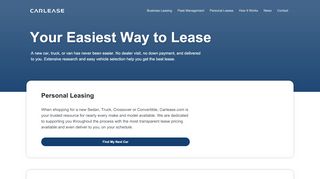 
                            3. Carlease.com: Your Easiest Way to Lease