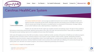 
                            9. Carolinas HealthCare System