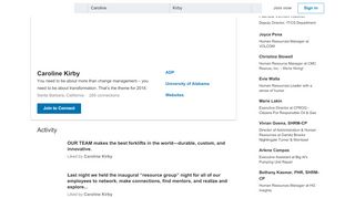 
                            5. Caroline Kirby - Major Account Manager - ADP | LinkedIn