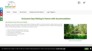 
                            8. Carp Fishing in France with Accommodation - …