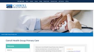 Carroll Primary Care Portal