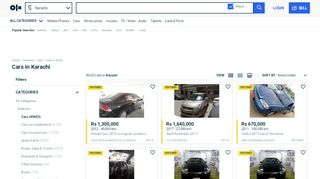
                            10. Cars for sale in Karachi | OLX.com.pk