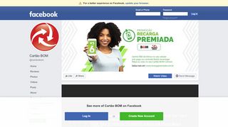 
                            7. Cartão BOM | Facebook