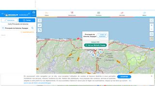 
                            5. Carte détaillée Principado de Asturias - plan Principado ...