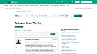 
                            6. Cartrawler Scam Warning - Bargain Travel Forum - TripAdvisor