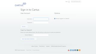 
                            1. Cartus :: Login