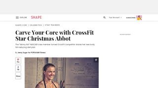 
                            7. Carve Your Core with CrossFit Star Christmas Abbot - Shape Magazine