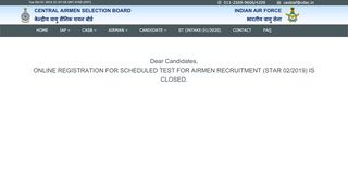 
                            4. CASB-Apply Online - Airmen Selection - C-DAC