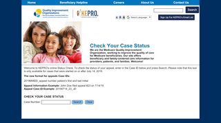 
                            8. Case Status Check - KEPRO BFCC-QIO