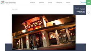 
                            8. Case Study: P.F. Chang's China Bistro - HotSchedules