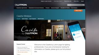 
                            1. Caséta Wireless - Overview - lutron.com