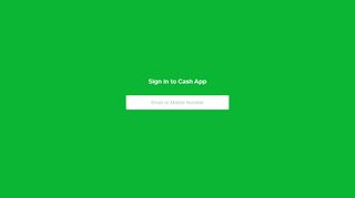 
                            11. Cash App - Sign in to your account