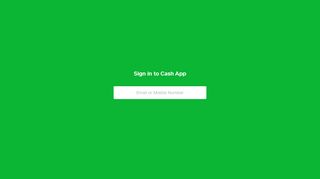 
                            9. Cash App - Sign in to your account