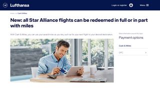 
                            6. Cash & Miles - lufthansa.com