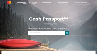 
                            5. Cash Passport | Travel Money Card | Mastercard