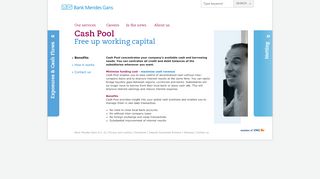 
                            6. Cash Pool - Bank Mendes Gans