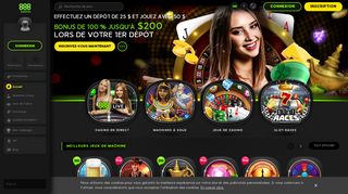 
                            4. Casino en ligne au 888casino™ | Boni de bienvenue 200