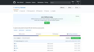 
                            5. casprung/bouncer: A captive web portal for Guest Wifi ... - GitHub