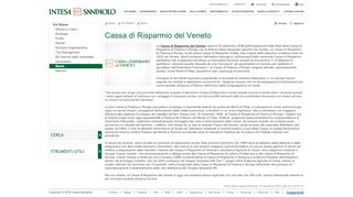 
                            11. Cassa di Risparmio del Veneto - Banca Intesa …