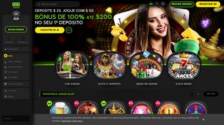 
                            6. Cassino online no 888casino™ | $200 Bônus de …