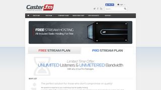 
                            1. caster.fm - Free Shoutcast Server Hosting