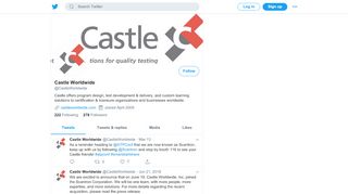 
                            6. Castle Worldwide (@CastleWorldwide) | Twitter