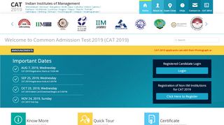 
                            10. CAT 2019 - iimcat.ac.in