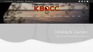 
                            2. Catalog & Courses – Keweenaw Bay Ojibwa Community College